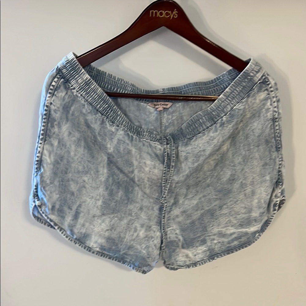 Juicy Couture Denim Blue Women's Shorts